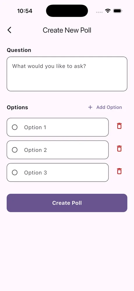 Live Polls screenshot